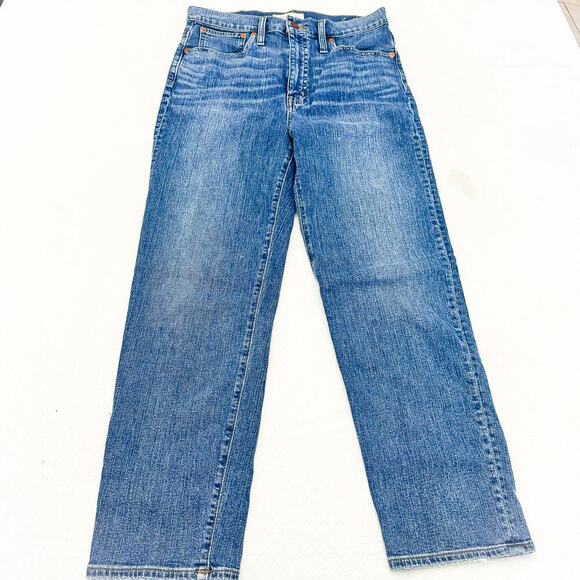 Madewell Classic Straight Denim Jeans Style M4234 Zip Fly Size 28 - Picture 2 of 9